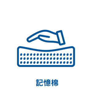 記憶棉；枕頭物料；床褥物料