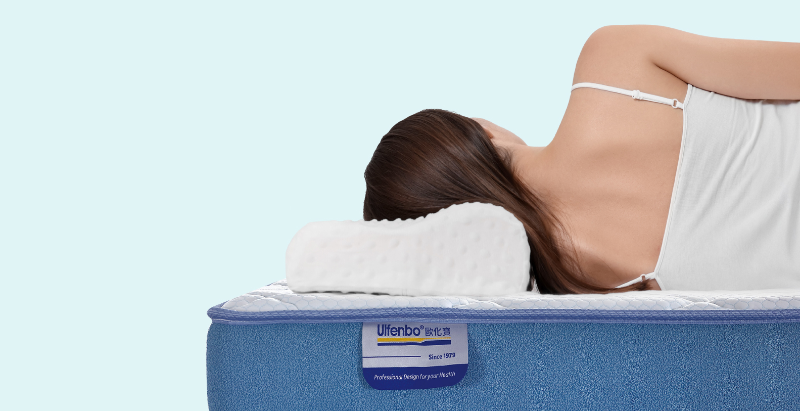 薄床褥；冰藍薄裝護脊床褥；6吋床褥；薄；單面床褥；歐化寶；床褥推介；單人床褥；Teflon防潑水床布；防水床褥；三防設計