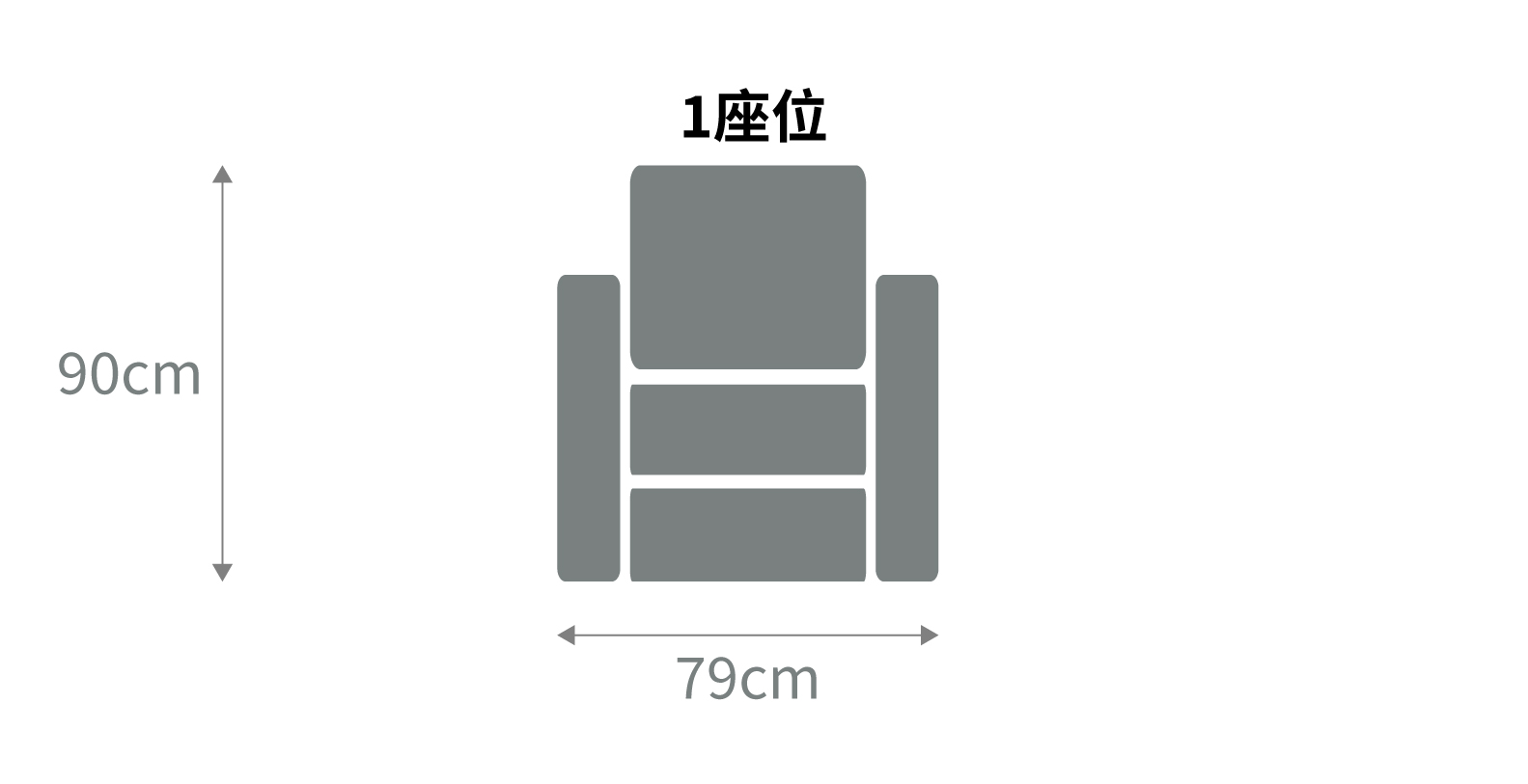 NICO寵物布藝梳化床尺寸(單人/單座位)